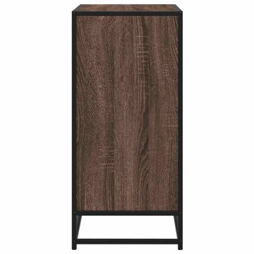 vidaXL Συρταριέρα καφέ δρυς 68x35x76cm Κατασκευασμένο ξύλο 1 τεμ.