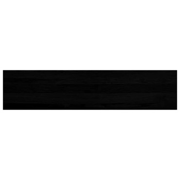 vidaXL Πατάκια Σκάλας 4 τεμ. Σκούρο Καφέ 110x30x2 cm Ξύλο Δρυός