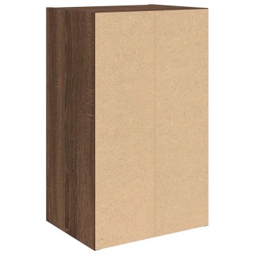 vidaXL Βιβλιοθήκη Καφέ Δρυς 31x24x52cm από Επεξεργασμένο Ξύλο 1 τεμ.
