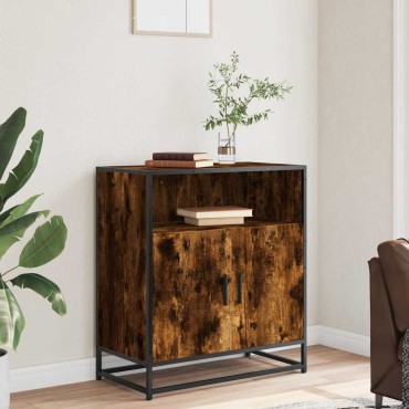 vidaXL Ντουλάπι Καπνιστή Δρυς 68x35x76cm από Επεξεργασμένο Ξύλο 1 τεμ.
