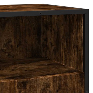 vidaXL Ντουλάπι Καπνιστή Δρυς 68x35x76cm από Επεξεργασμένο Ξύλο 1 τεμ.