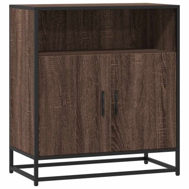 vidaXL Συρταριέρα καφέ δρυς 68x35x76cm Κατασκευασμένο ξύλο 1 τεμ.