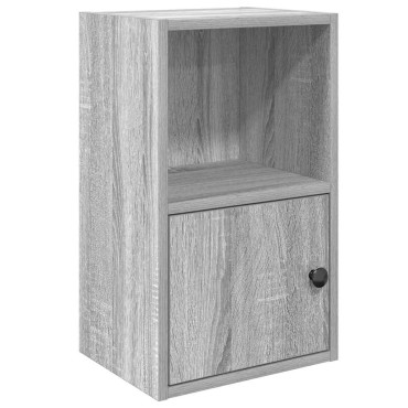 vidaXL Βιβλιοθήκη Γκρι Sonoma 31x24x52cm από Επεξεργ. Ξύλο 1 τεμ.