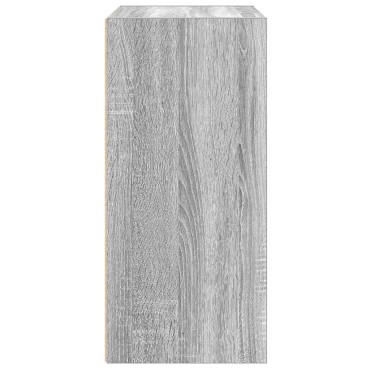 vidaXL Βιβλιοθήκη Γκρι Sonoma 31x24x52cm από Επεξεργ. Ξύλο 1 τεμ.