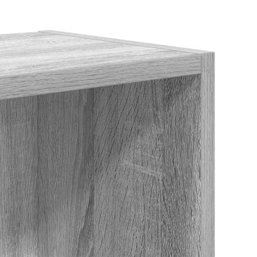 vidaXL Βιβλιοθήκη Γκρι Sonoma 31x24x52cm από Επεξεργ. Ξύλο 1 τεμ.