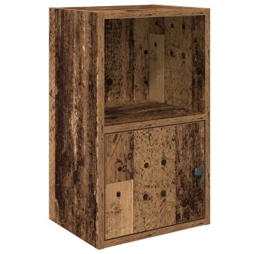 vidaXL Βιβλιοθήκη Όψη Παλαιού Ξύλου 31x24x52cm Επεξεργασμένο Ξύλο 1 τεμ.