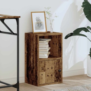 vidaXL Βιβλιοθήκη Όψη Παλαιού Ξύλου 31x24x52cm Επεξεργασμένο Ξύλο 1 τεμ.