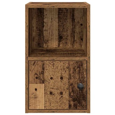 vidaXL Βιβλιοθήκη Όψη Παλαιού Ξύλου 31x24x52cm Επεξεργασμένο Ξύλο 1 τεμ.