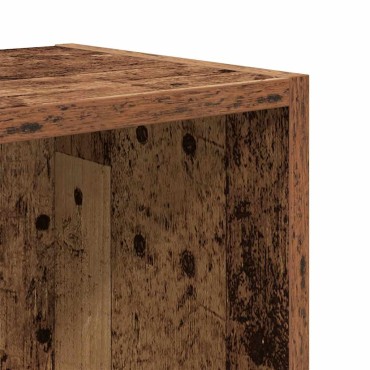vidaXL Βιβλιοθήκη Όψη Παλαιού Ξύλου 31x24x52cm Επεξεργασμένο Ξύλο 1 τεμ.