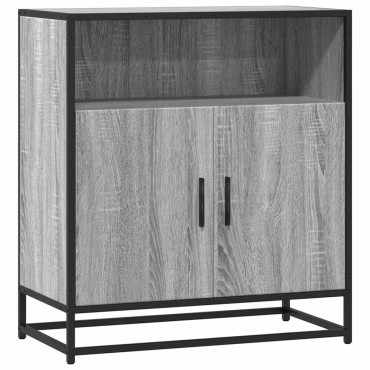 vidaXL Συρταριέρα Γκρι Sonoma 68x35x76cm Ξύλινο μηχανουργικό ξύλο 1 τεμ.