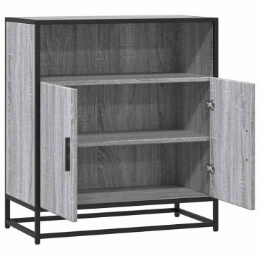 vidaXL Συρταριέρα Γκρι Sonoma 68x35x76cm Ξύλινο μηχανουργικό ξύλο 1 τεμ.