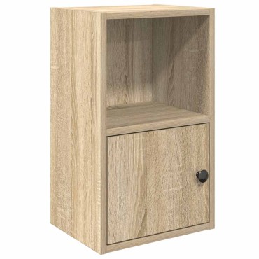vidaXL Βιβλιοθήκη Sonoma Δρυς 31x24x52cm από Επεξεργασμένο Ξύλο 1 τεμ.