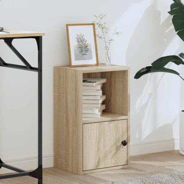 vidaXL Βιβλιοθήκη Sonoma Δρυς 31x24x52cm από Επεξεργασμένο Ξύλο 1 τεμ.