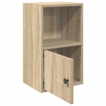 vidaXL Βιβλιοθήκη Sonoma Δρυς 31x24x52cm από Επεξεργασμένο Ξύλο 1 τεμ.