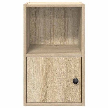 vidaXL Βιβλιοθήκη Sonoma Δρυς 31x24x52cm από Επεξεργασμένο Ξύλο 1 τεμ.