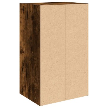 vidaXL Βιβλιοθήκη Καπνιστή Δρυς 31x24x52cm από Επεξεργασμένο Ξύλο 1 τεμ.