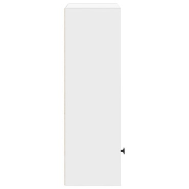 vidaXL Βιβλιοθήκη Λευκή 31x24x77cm από Επεξεργασμένο Ξύλο 1 τεμ.