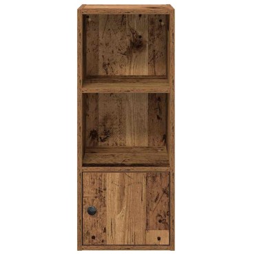 vidaXL Βιβλιοθήκη Όψη Παλαιού Ξύλου 31x24x77cm Επεξεργασμένο Ξύλο 1 τεμ.