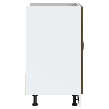 vidaXL Ντουλάπι βάσης νεροχύτη Porto Καφέ Δρυς 80x46x81,5cm 1 τεμ.