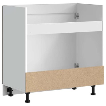 vidaXL Ντουλάπι βάσης νεροχύτη Porto Καφέ Δρυς 80x46x81,5cm 1 τεμ.