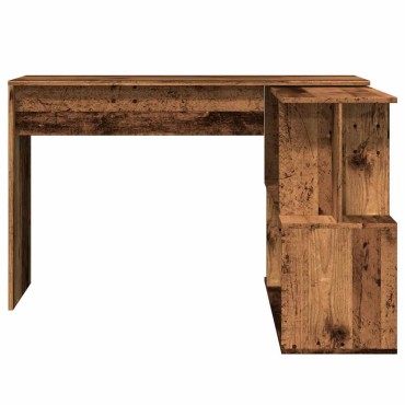 vidaXL Γραφείο Γωνιακό Παλιό Ξύλο 200,5x50x76cm Επεξεργασμένο Ξύλο 1 τεμ.