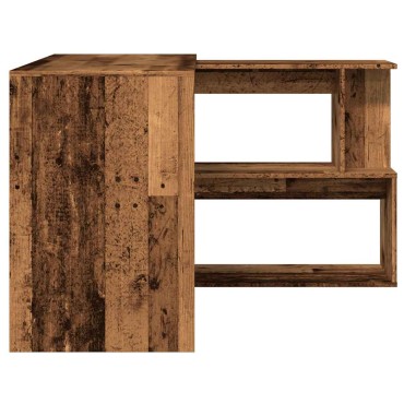 vidaXL Γραφείο Γωνιακό Παλιό Ξύλο 200,5x50x76cm Επεξεργασμένο Ξύλο 1 τεμ.