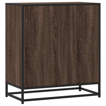 vidaXL Συρταριέρα καφέ δρυς 68x35x76cm Κατασκευασμένο ξύλο 1 τεμ.