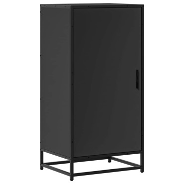 vidaXL Παπουτσοθήκη Μαύρο 48x38x97,5cm από Επεξεργασμένο Ξύλο