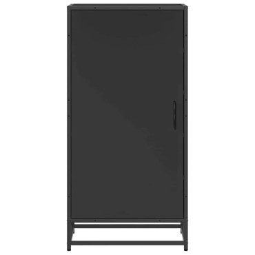 vidaXL Παπουτσοθήκη Μαύρο 48x38x97,5cm από Επεξεργασμένο Ξύλο