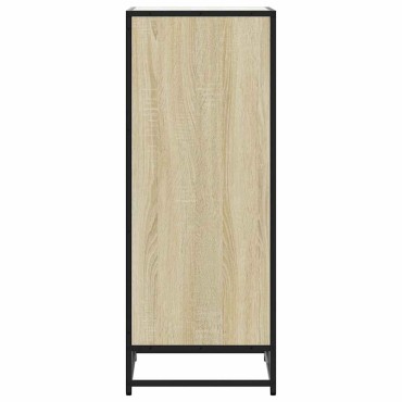 vidaXL Παπουτσοθήκη Sonoma Δρυς 48x38x97,5cm από Επεξεργασμένο Ξύλο