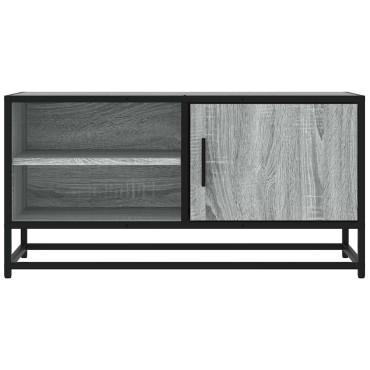 vidaXL Έπιπλο Τηλεόρασης Γκρι Sonoma 80x34,5x40cm Επεξ. Ξύλο