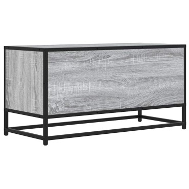 vidaXL Έπιπλο Τηλεόρασης Γκρι Sonoma 80x34,5x40cm Επεξ. Ξύλο