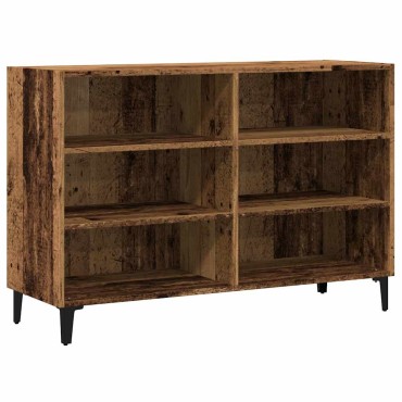 vidaXL Ραφιέρα Όψη Παλαιού Ξύλου 103,5x35x70cm Επεξεργασμένο Ξύλο 1 τεμ.