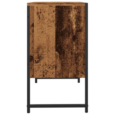 vidaXL Ντουλάπι νιπτήρα μπάνιου Παλιό ξύλο 80x33x60cm 1 τεμ.