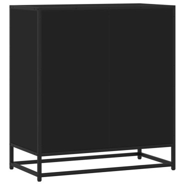 vidaXL Συρταριέρα Μαύρο 68x35x76cm Κατασκευασμένο ξύλο 1 τεμ.