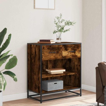 vidaXL Ντουλάπι Καπνιστή Δρυς 68x35x76cm από Επεξεργασμένο Ξύλο 1 τεμ.