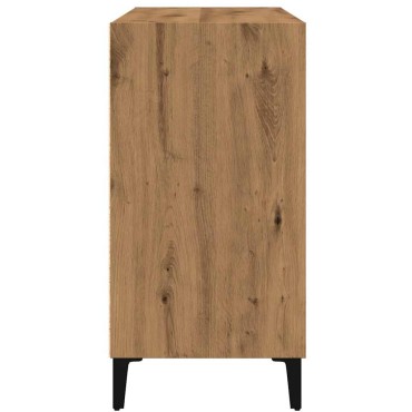 vidaXL Ραφιέρα Αρτισιανή Δρυς 103,5x35x70cm από Επεξεργ. Ξύλο 1 τεμ.