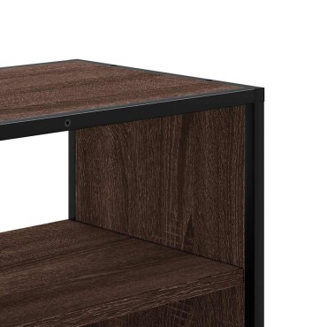 vidaXL Έπιπλο Τηλεόρασης Καφέ Δρυς 60x31x39,5cm Επεξεργασμένο Ξύλο