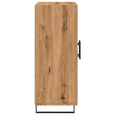 vidaXL Ντουλάπι τεχνίτης Δρυς 69,5x34x90cm Επεξεργασμένο Ξύλο 1 τεμ.