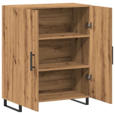 vidaXL Ντουλάπι τεχνίτης Δρυς 69,5x34x90cm Επεξεργασμένο Ξύλο 1 τεμ.