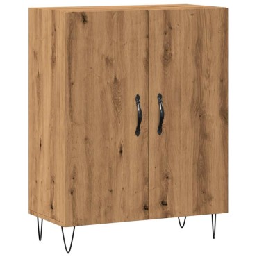 vidaXL Ντουλάπι τεχνίτης Δρυς 69,5x34x90cm Επεξεργασμένο Ξύλο 1 τεμ.