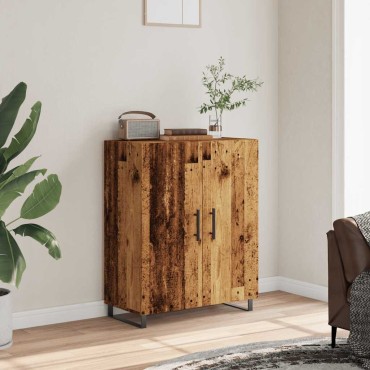 vidaXL Συρταριέρα Παλιό Ξύλο 69,5x34x90cm από Επεξεργασμένο Ξύλο 1 τεμ.