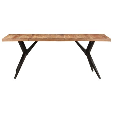vidaXL Τραπεζαρία 200x90x76cm από Μασίφ Ξύλο Ακακίας 1 τεμ.