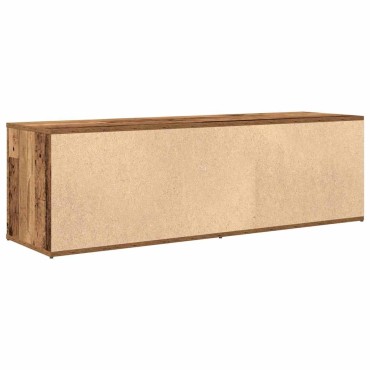 vidaXL Έπιπλο Τηλεόρασης Παλιό Ξύλο 120x34x37cm από Μοριοσανίδα