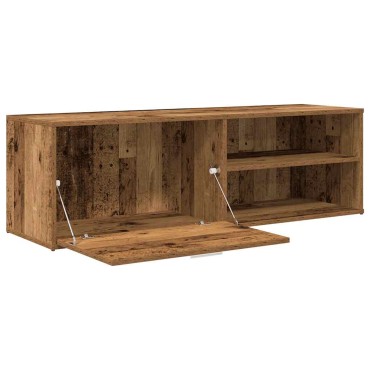 vidaXL Έπιπλο Τηλεόρασης Παλιό Ξύλο 120x34x37cm από Μοριοσανίδα
