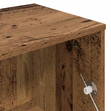 vidaXL Έπιπλο Τηλεόρασης Παλιό Ξύλο 120x34x37cm από Μοριοσανίδα