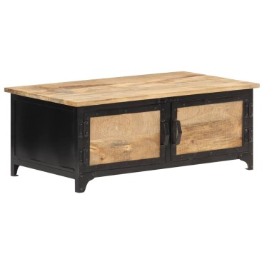 vidaXL Τραπεζάκι Σαλονιού 90x50x35cm από Μασίφ Ξύλο Μάνγκο 1 τεμ.