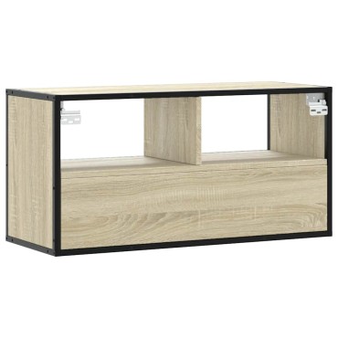 vidaXL Έπιπλο Τηλεόρασης Sonoma Δρυς 80x31x39,5cm Επεξ. Ξύλο