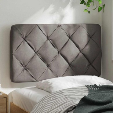 vidaXL Μαξιλάρι για Κεφαλάρι Taupe Υφασμάτινο 92x6x48cm 1 τεμ.