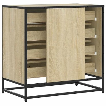 vidaXL Συρταριέρα Sonoma Δρυς 70x41x70cm από Επεξεργασμένο Ξύλο 1 τεμ.